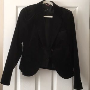 Black Velvet Blazer